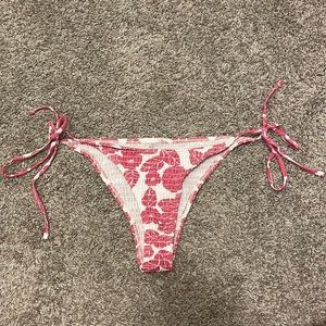 Floral bikini bottom